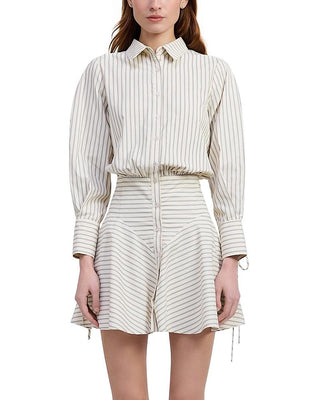 Azra Mini Dress Ivory Navy En Saison