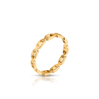 Billy Dainty Chain Ring Ellie Vail