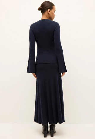 Kaylan Skirt Navy Marie Oliver