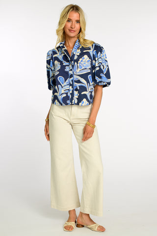 Edie Top Grand Entrance Navy Elizabeth James