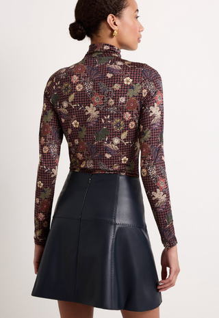 Crawford Skirt Naval Marie Oliver