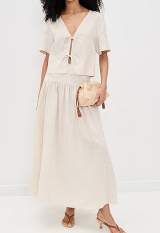 Ava Linen Top Staud