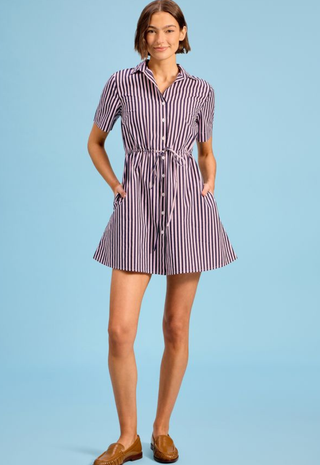 Summit Dress Lilac Pinstripe Livro