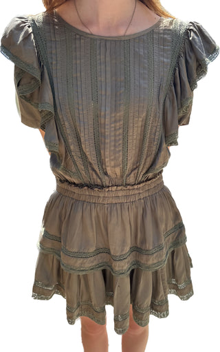 Natasha Dress Forest Oak Love Shack Fancy