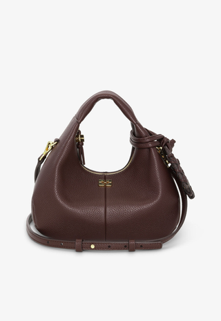 Hobo Mini Grained Chicory Coffee Ganni