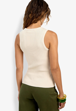 Paolini Tank Bonita Beige Trina Turk
