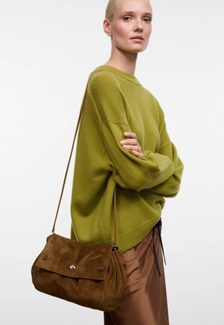 Cy Convertible Bag Cigar Staud - Cigar