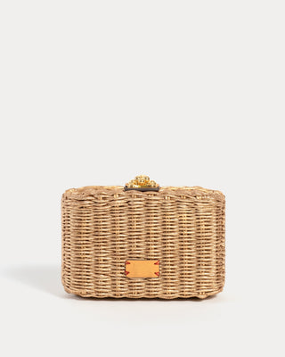 Paige Box Clutch Gold Francis Valentine