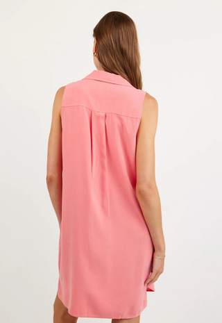 Sleeveless A-Line Dress Wild Coral Bella Dahl