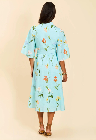 Carmen Midi Dress Garden Waltz - Mestiza