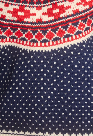 Josie Sweater St. Moritz Fairisle Hunter Bell