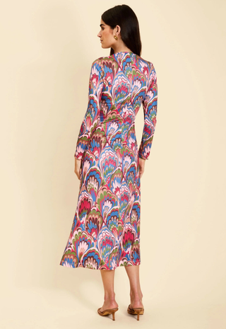 Gabriella Midi Dress Twilight Marble Mestiza
