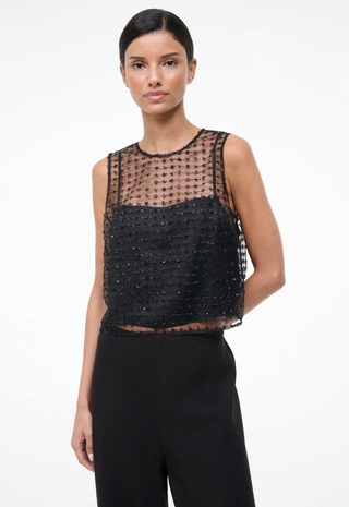 Seraphina Top Stardust Onyx STAUD