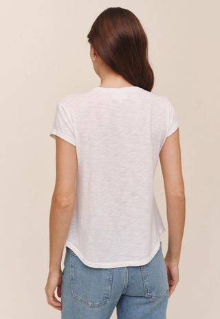 Baby Crew Tee White Bella Dahl