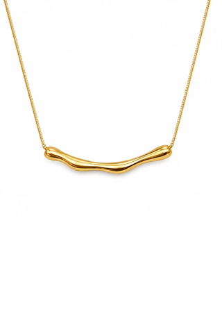 Seema Bamboo Pendant Necklace Ellie Vail