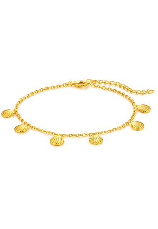 Regina Shell Anklet Ellie Vail