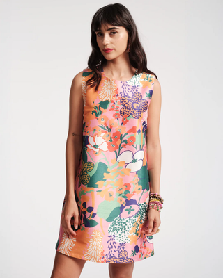 Lilly Shift Dress Botanical Bash Frances Valentine