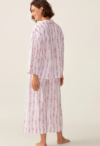 Women's Pima Olivia Wide Leg Pink Mayfair Toile Petite Plume