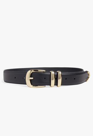 The Jordan Belt Black-Gold Favorite Daughter