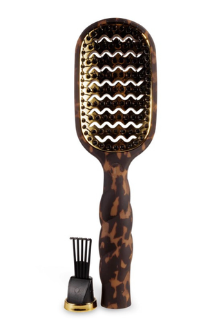 Vented Hair Brush Tortoise Teleties