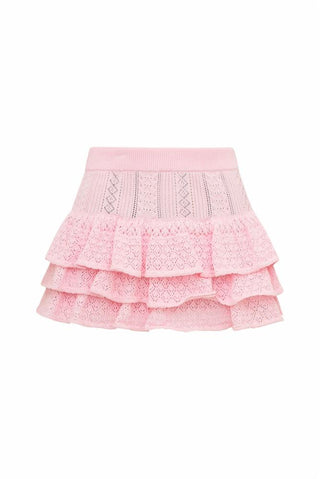 Baudin Skirt Ballerina Pink Love Shack Fancy
