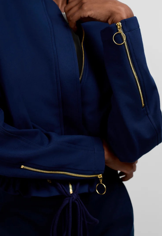 Vignetta Jacket Ink Trina Turk