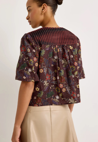 Laurel Top Rouge Marie Oliver