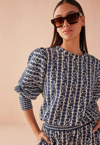Lydia Sweatshirt Valetta Ink Omika