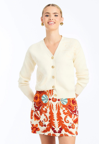 Finley Cardigan Ivory Mestiza