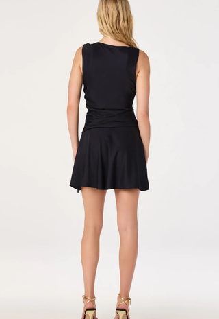 Violet Dress Navy ASTR