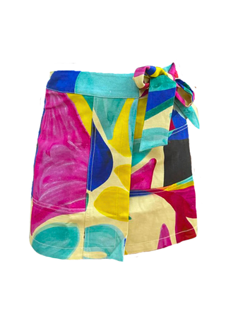 Bay Skirt Stroke Of Spring - Hunter Bell