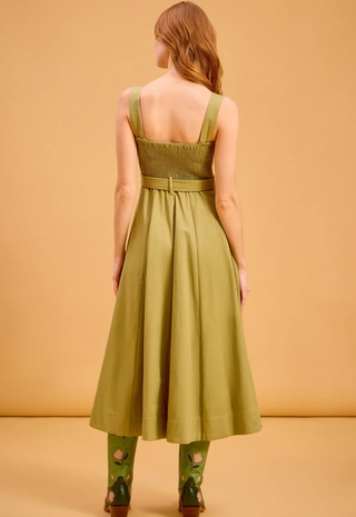 Foster Dress Olive Olivia By Livro
