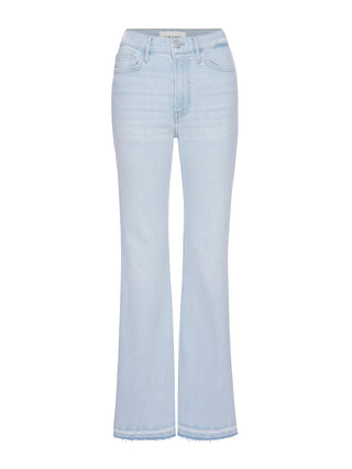 Le Easy Flare Released Fray Side Slit Clarity Frame