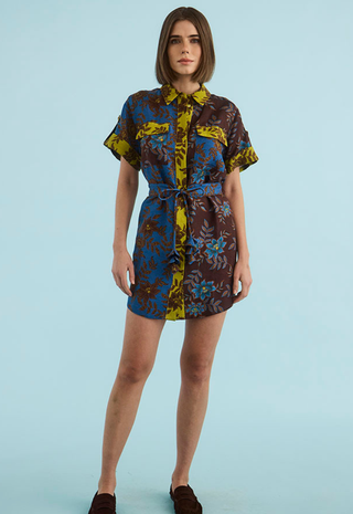 Nicole Dress Wild Vine Hunter Bell