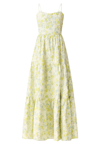Posey Gown Yellow Floral - Elliatt