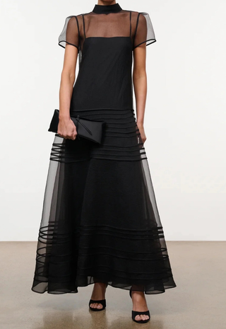 Stratton Dress Black Staud