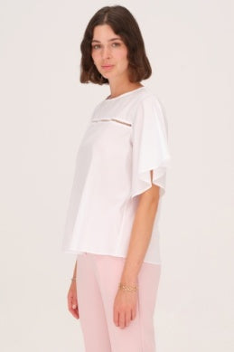 Zinnia Blouse White Harshman