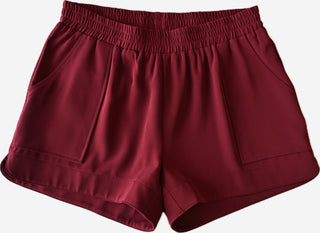 Pull On Short Maroon Joy Joy