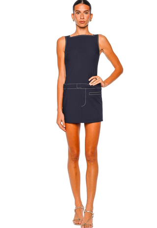 Skyla Dress Navy Staud