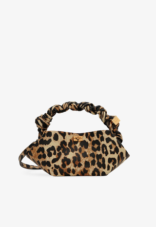 Ganni Bou Bag Mini Print Leopard Ganni