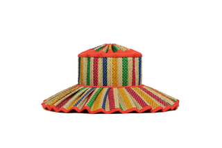Crayons Tangerine Luxe Capri Hat Lorna Murray