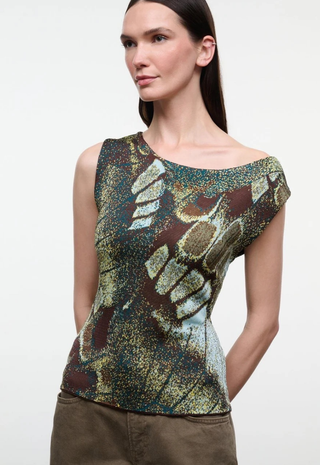 Veronica Top Butterfly Moss Staud
