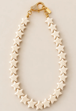 Star Necklace Large Smith & Co - Coconut