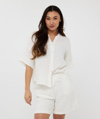 Oversized Linen Blouse Esqualo