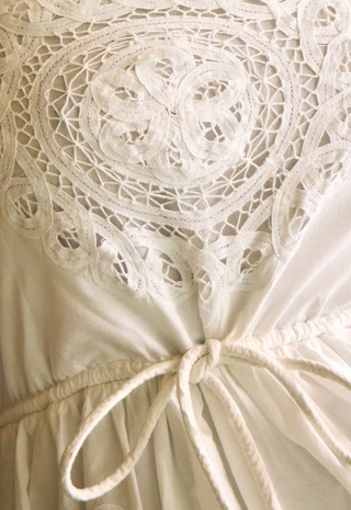 Cosette Dress White - Hunter Bell