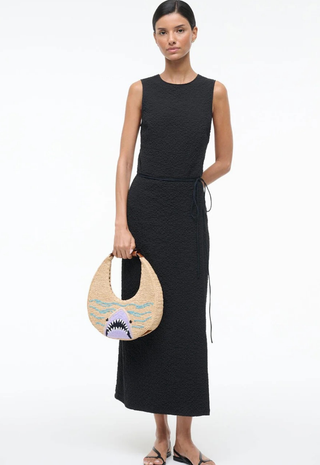 Moon Raffia Bag Great White Staud