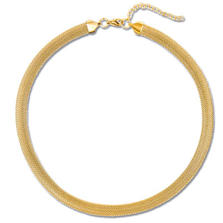 Della Mesh Chain Necklace Ellie Vail
