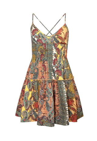Callaway Dress Highland Tapestry Hunter Bell
