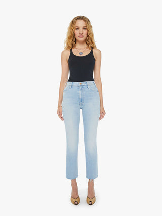 The Hustler Ankle Fray Lost Arc Mother Denim