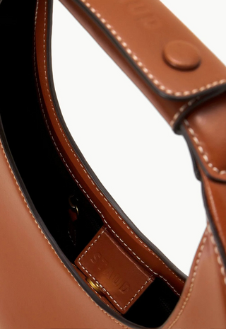 Moon Tote Bag Tan STAUD